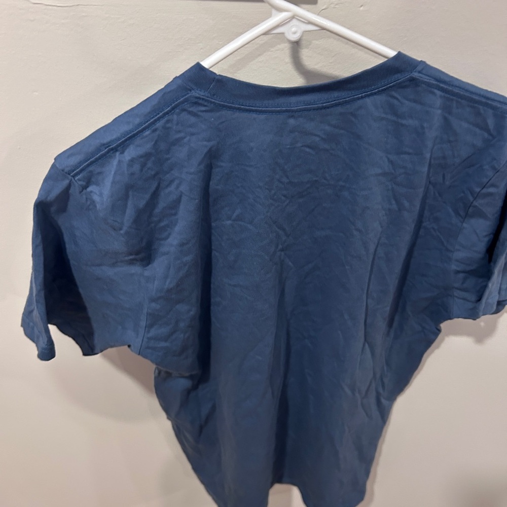 Bench Navy Blue Kids T-Shirt with Butterfly Logo - Picture 3 of 4
